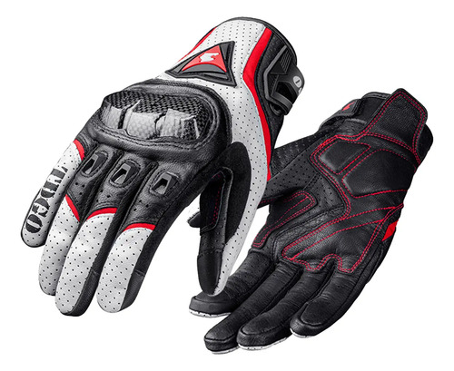 Guantes De Protección Para Motocicleta Fibra De Carbono | MercadoLibre