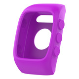 Funda De Reloj De Silicona Para Polar M430, Color Morado