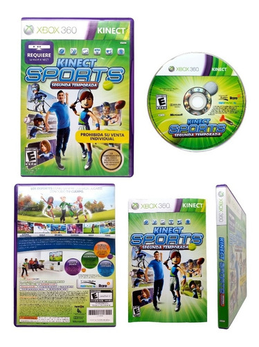 Kinect Sports Segunda Temporada Xbox 360 En Español