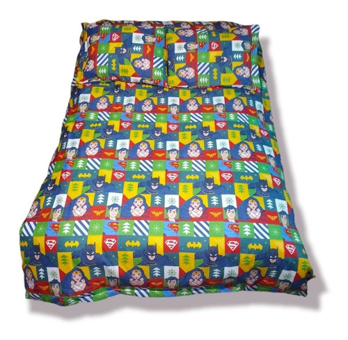 Plumón+duvet+sábanas Cama Doble Infantil Niño/niña