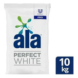 Jabon En Polvo Ala Perfect White 10 kg Pack X 2 Unidades