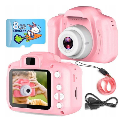 Mini Cámara Digital Slr Pequeña Para Niños