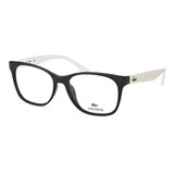 Lentes Lacoste Oftalmicos L2767 001 Negro/blanco Original