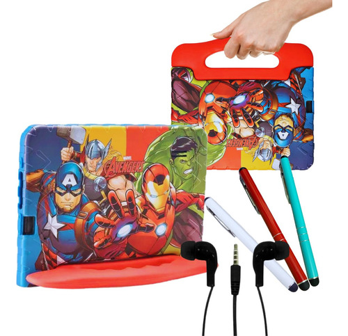 Tablet Multilaser M7 Capa Vingadores + Caneta Touch + Fone