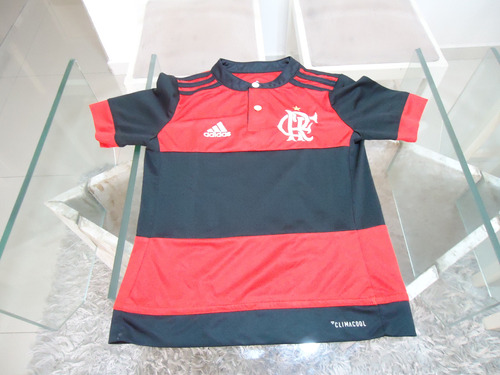 Camisa Do Flamengo adidas / Mrv 2018/2019 - 8a - Infantil