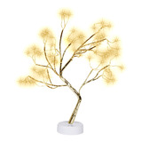 Lampara Luces Led Decorativa Mesa Arbol Bonsai Touch Usb