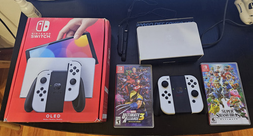 Nintendo Switch Oled Blanco 64gb