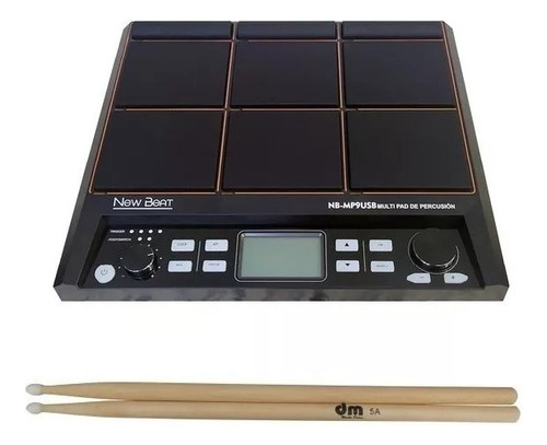 New Beat Nb-mp9usb Modulo Multi Pad De Percusiones Octopad