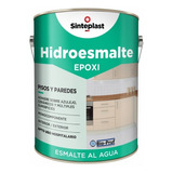 Hidroesmalte Epoxi Pared Y Piso 4 Lt Sinteplast Color Gris