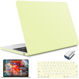 Funda May Chen Para Macbook Air 13 M2 + C/teclado Amarillo