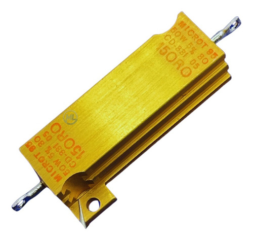 1x Resistor 150r 50w 5% Com Dissipador Microt