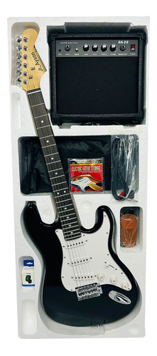 Kit Guitarra Eléctrica Amplificador 15w + Accesorios