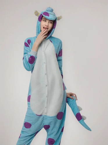 Pijama Mameluco Kigurumi Difraz Sully Monster Inc | Meses sin interés