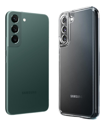 Forro Rígido Transparente Para Samsung Galaxy S22 Plus