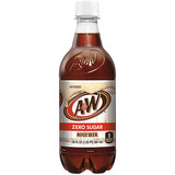 3pz Refresco A & W  De 591ml Sabor Raiz Zero Sugar