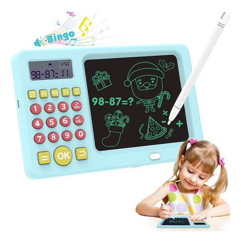 Pizarrones Magicos Tableta De Dibujo Niños Con Calculadora