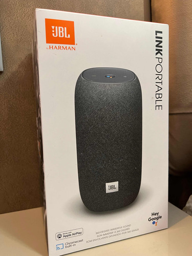 Caixa De Som Jbl Link Portable - Bluetooth, Wi-fi