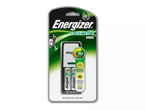 Outdoor Cargador Energizer Mini + 2pilas Recargables 2024