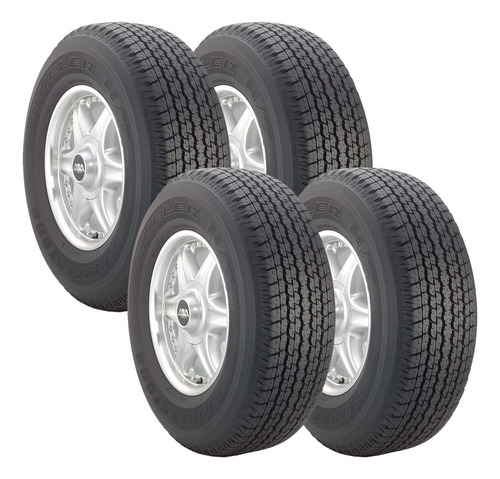 Kit De 4 Llantas Bridgestone Dueler H/t 840 C 205 R16 110 R