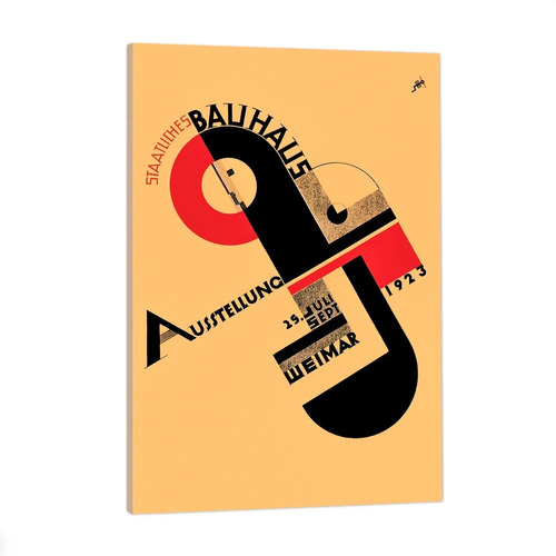 Cuadros Poster Bauhaus Weimar 1923 Arte Abstracto 33x48cm