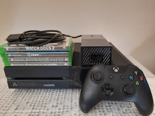 Xbox One Fat 500gb + 4 Jogos