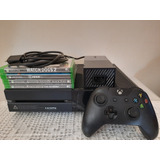 Xbox One Fat 500gb + 4 Jogos