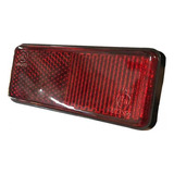 6 Reflector Rojo Para Motocicleta, Accesorios, Rectángulo