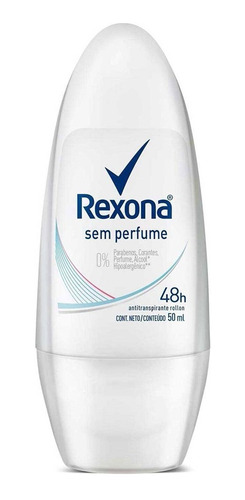 Desodorante Rexona Rollon Sem Perfume 50ml