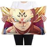 Cojin Almohada Majin Vegeta Dragon Ball Z Anime Art Unico