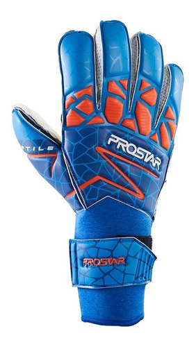 Guantes Arquero Prostar Reptile Supersoft Classic Blue 0110