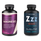 Suplemento Para Dormir Y Magnesio Complex Pack Nocturno Bpn Sabor Pack Zzz Y Magnesio