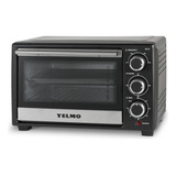 Horno De Mesa Eléctrico Yelmo Yl-17 17l Negro 220v