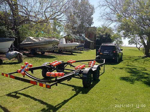 Trailer Doble Eje Full Con Lcm Patente Inmediata