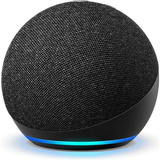 Alexa Echo Dot 4ª Ger Assistente Cor Preta 110/220v