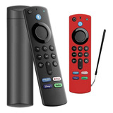 Controle Remoto Genérico Tv Fire Stick + Capa De Silicone P/