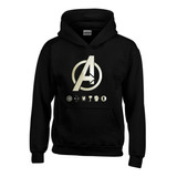 Buzo Avengers Con Capota Hoodies  Saco Niño Y Adulto Vr33