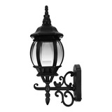 Farol Decorativo Exterior Muro Tecnolite Siena 26w Sin Foco