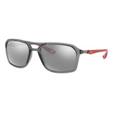Óculos De Sol Ray-ban Ferrari Masculino Orb4329m F6106g57