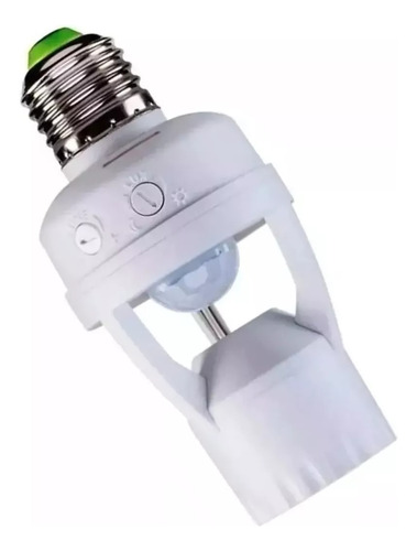 Sensor Presença Soquete Luz Iluminação Movimento Bocal E27