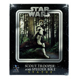 Star Wars Gentle Giant Scout Trooper On Speeder Bike 2005