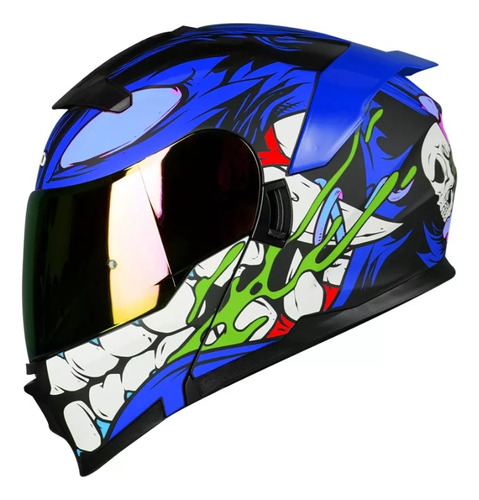 Casco Abatible Para Moto Hro 3440 Intercreature Mate