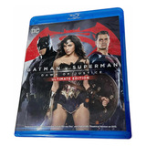 Bluray Batman V Supermán Ultímate Edición Usado 2 Discos