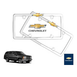 Par Porta Placas Chevrolet Tahoe 1999 Original