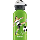 Sigg - Botella De Agua Para Niños, Fútbol, A Prueba De Fu.