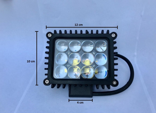 Lampara Led Super Potente Con Lupas 4x4 Off Road