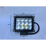 Lampara Led Super Potente Con Lupas 4x4 Off Road