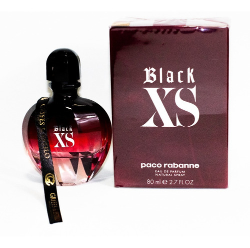 Black Xs Feminino 80ml Edp Paco Rabanne Original Selo Adipec