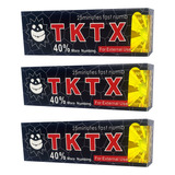 Pack X 3 Crema Anestésica Tktx Para Tatuaje 