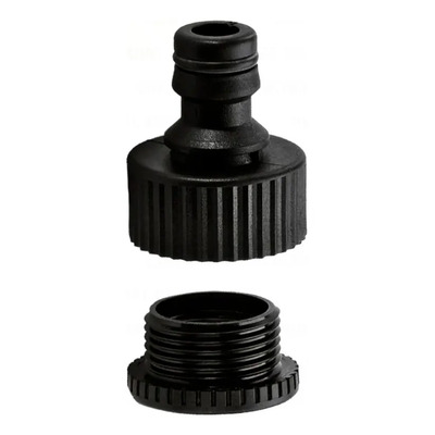 Adaptador Karcher® P/ Grifo De 3/4 Y Reductor A 1/2 Color Negro