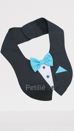 Roupas Para Cães Social Aniversário Luxo Estilo M - Petiliê